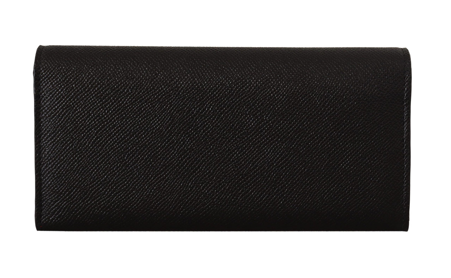 Chic Continental Black Leather Wallet