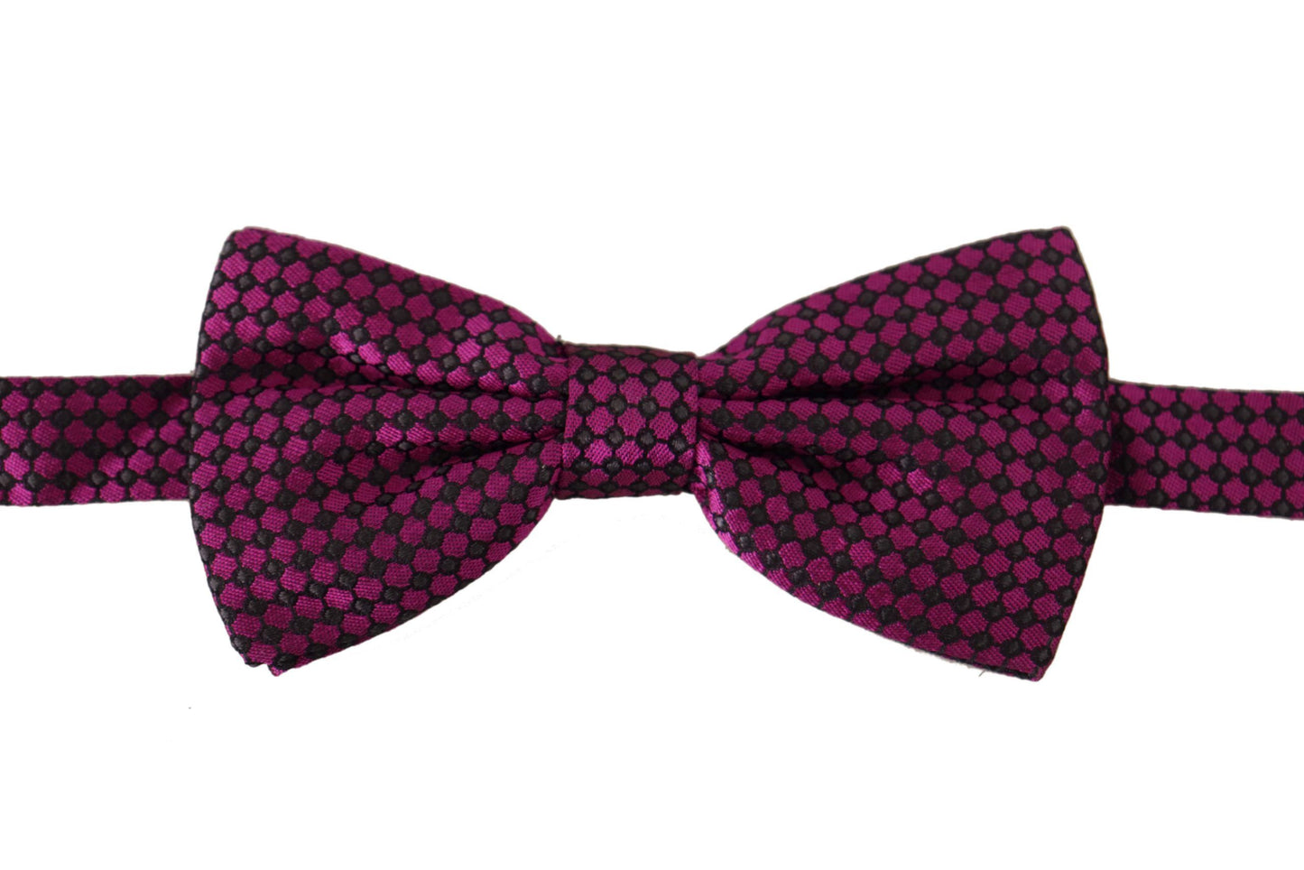 Elegant Purple Silk Bow Tie