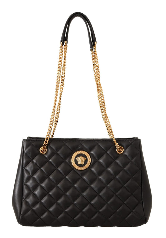 Quilted Nappa Leather Tote - Timeless Elegance