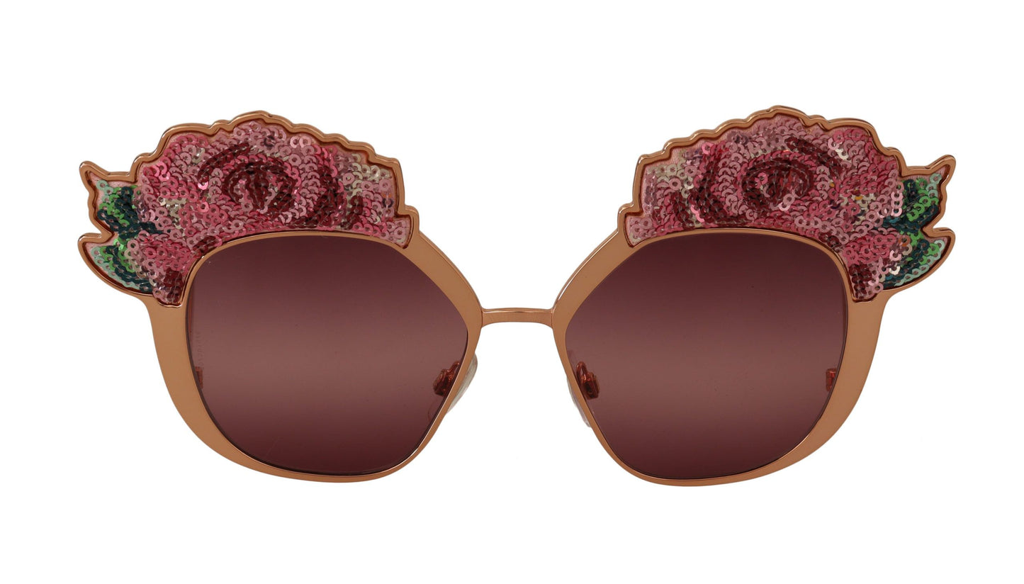 Elegant Butterfly Sequin Sunglasses