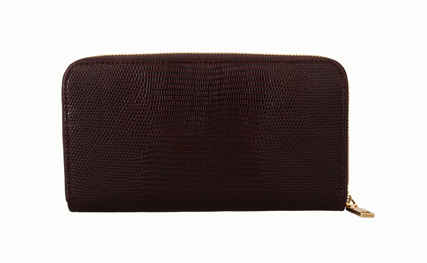 Elegant Bordeaux Leather Continental Wallet