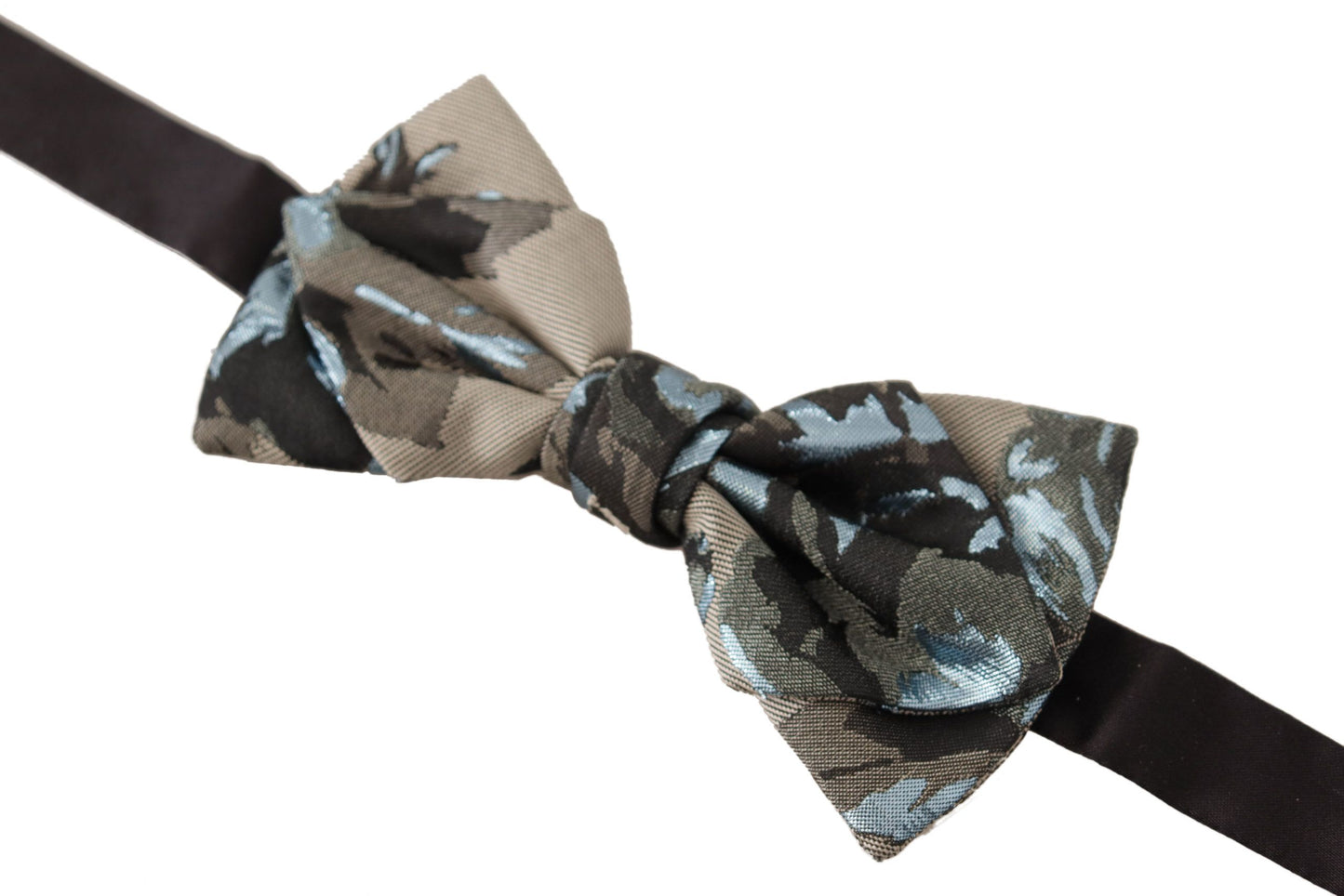 Multicolor Silk Adjustable Bow Tie