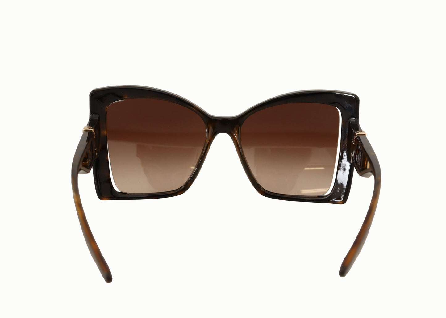 Chic Brown Gradient Women's Sunglasses