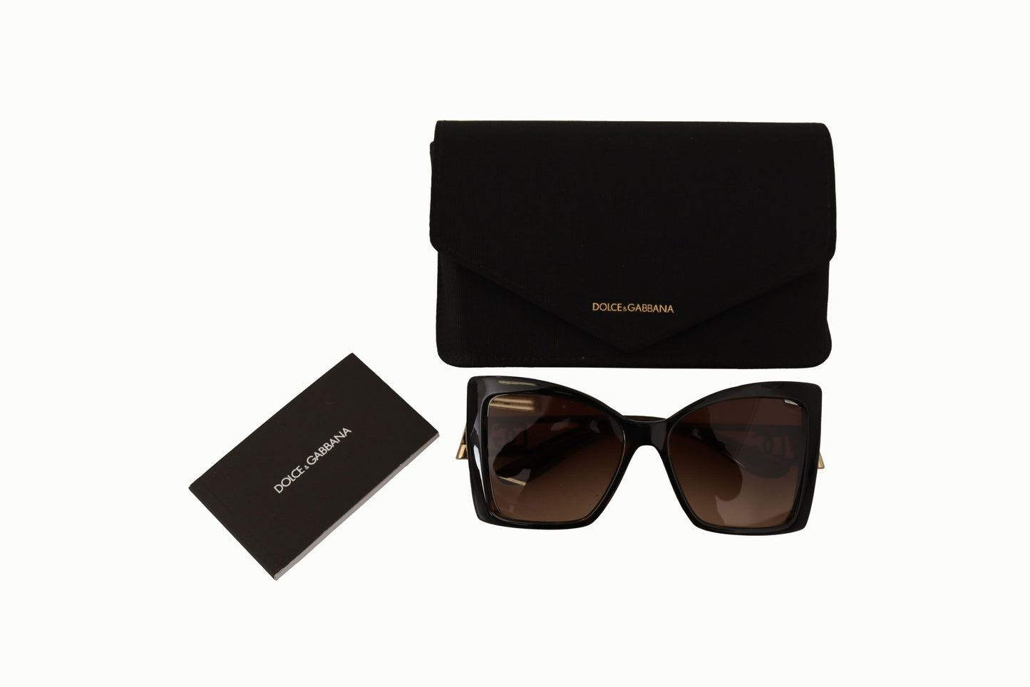 Chic Brown Gradient Women's Sunglasses