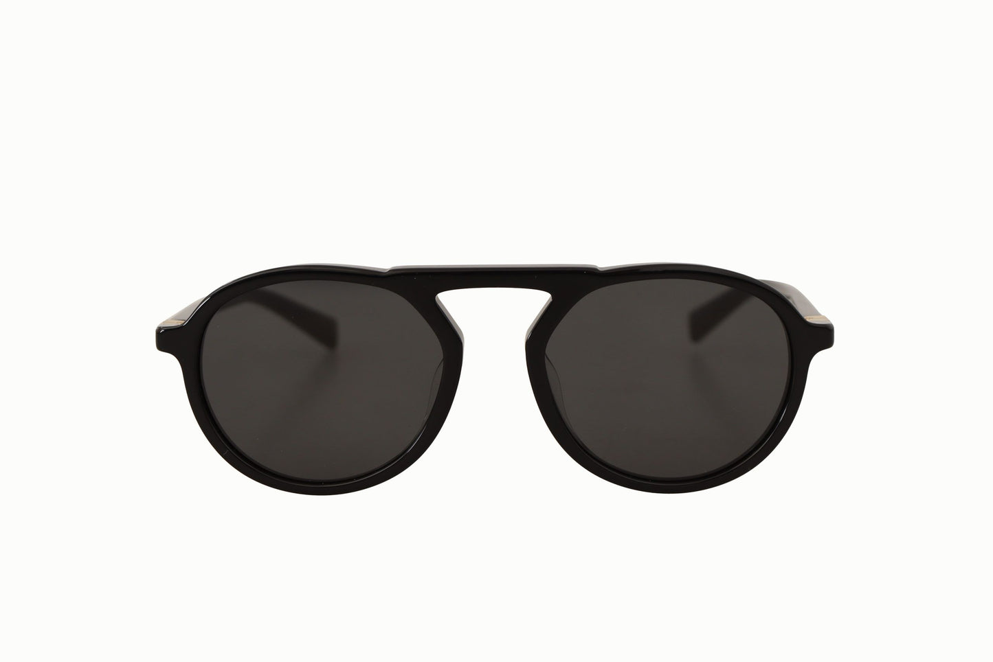 Elegant Black Full-Frame Sunglasses