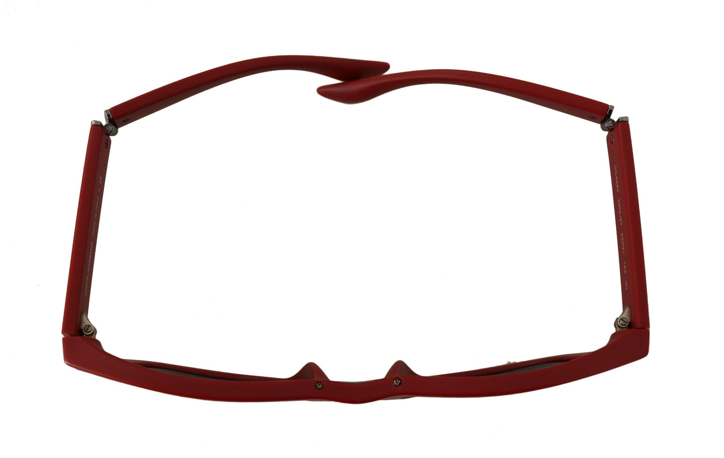 Elegant Red Full-Frame Designer Sunglasses