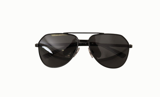 Elegant Black Full Rim Sunglasses