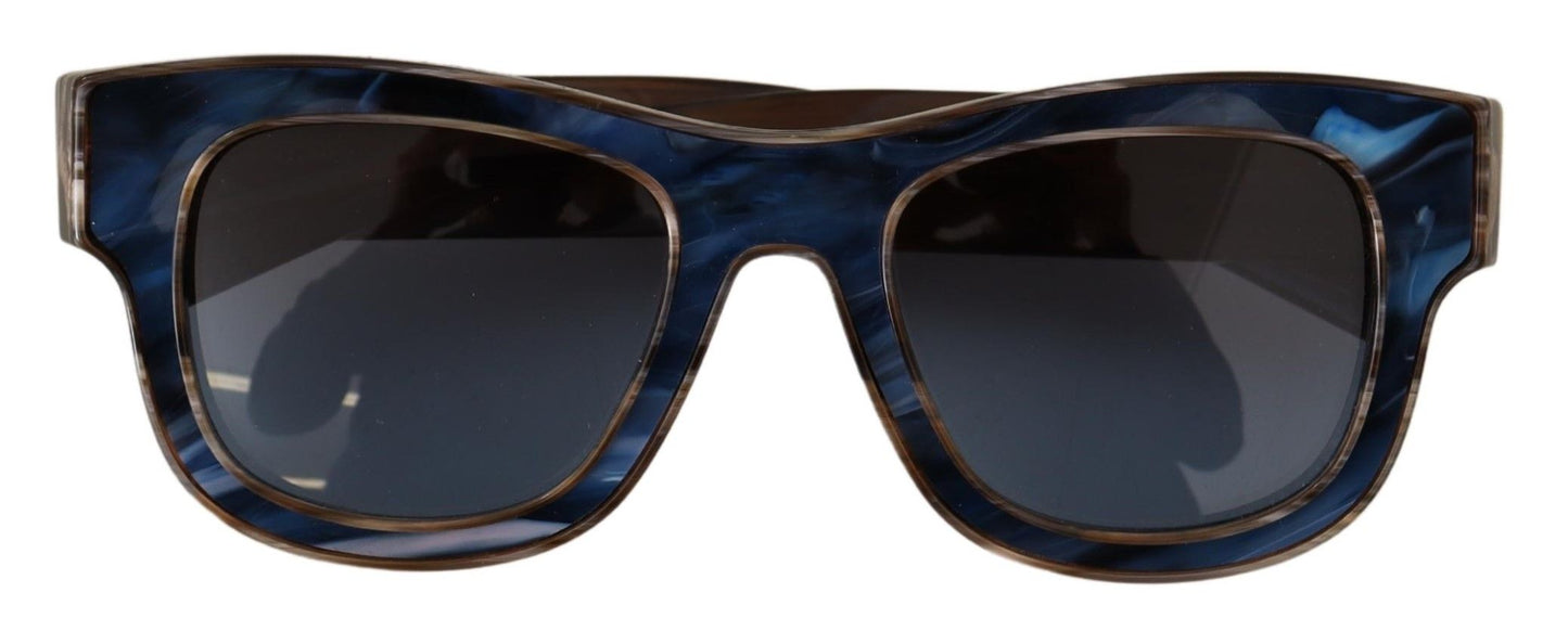 Chic Horn Pearly Blue Gradient Sunglasses