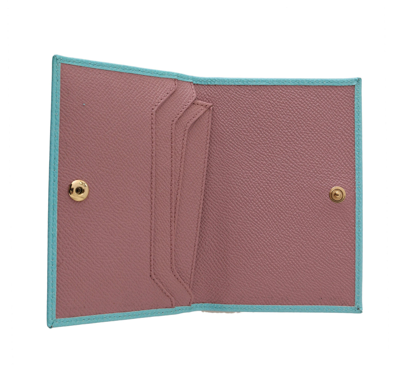 Elegant Floral Leather Cardholder Wallet