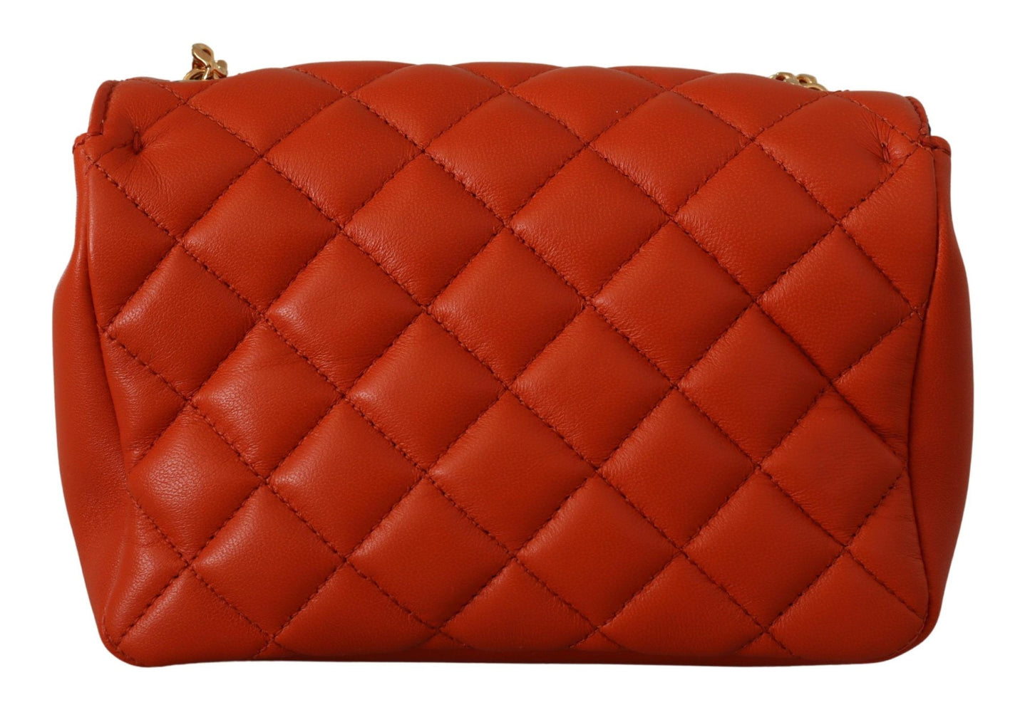 Elegant Red Nappa Leather Crossbody Bag