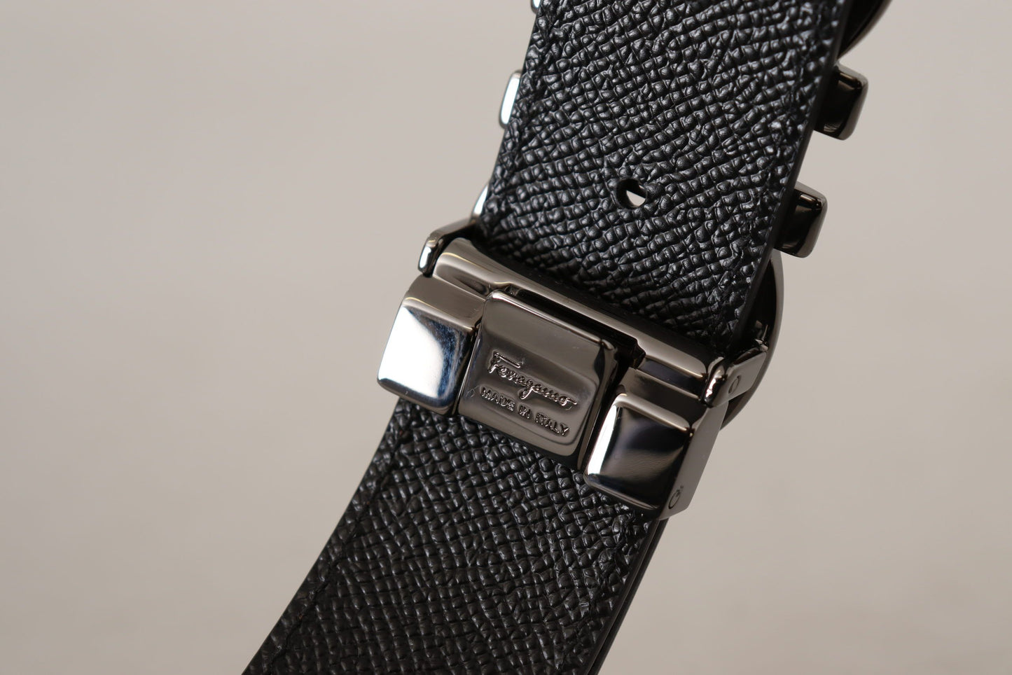 Elegant Reversible Calf Leather Belt