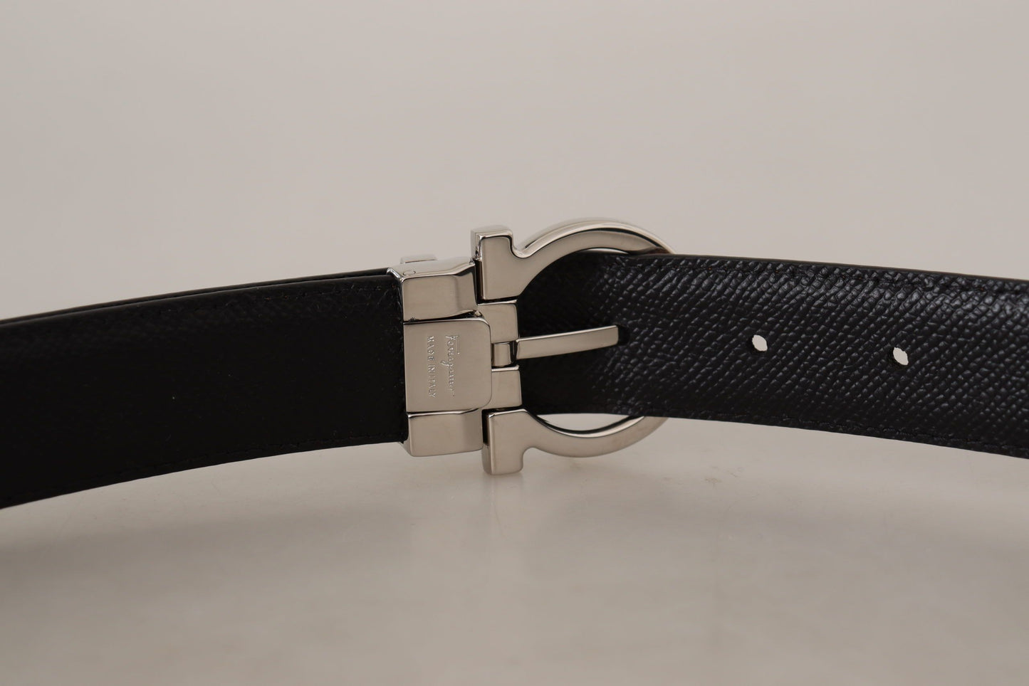 Elegant Reversible Calf Leather Belt