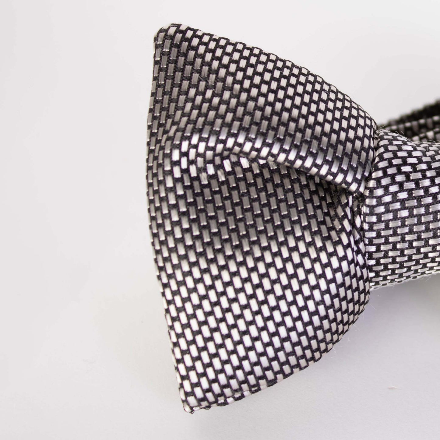 Silk Tom Ford Bow Tie Grey Silver