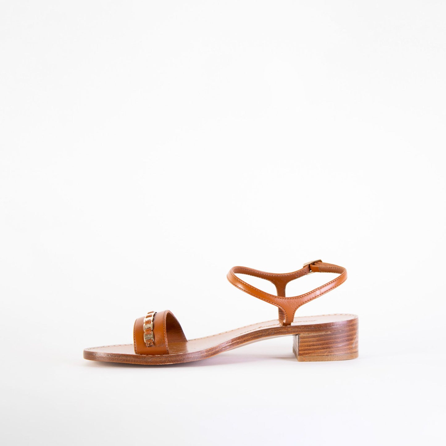 Brown Leather Tremiti Sandals