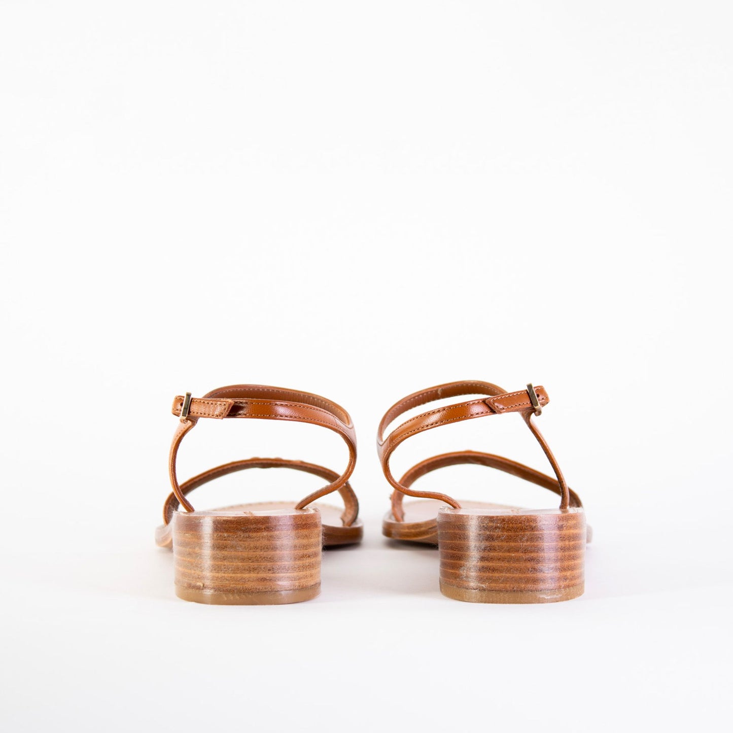 Brown Leather Tremiti Sandals