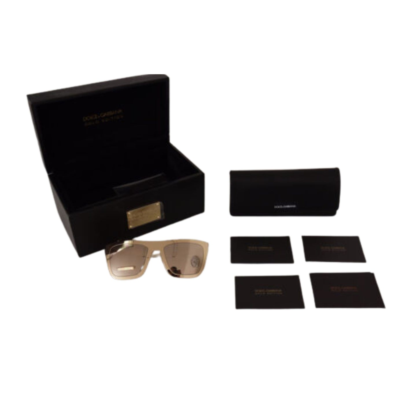 Elegant Gold Plated Unisex Sunglasses