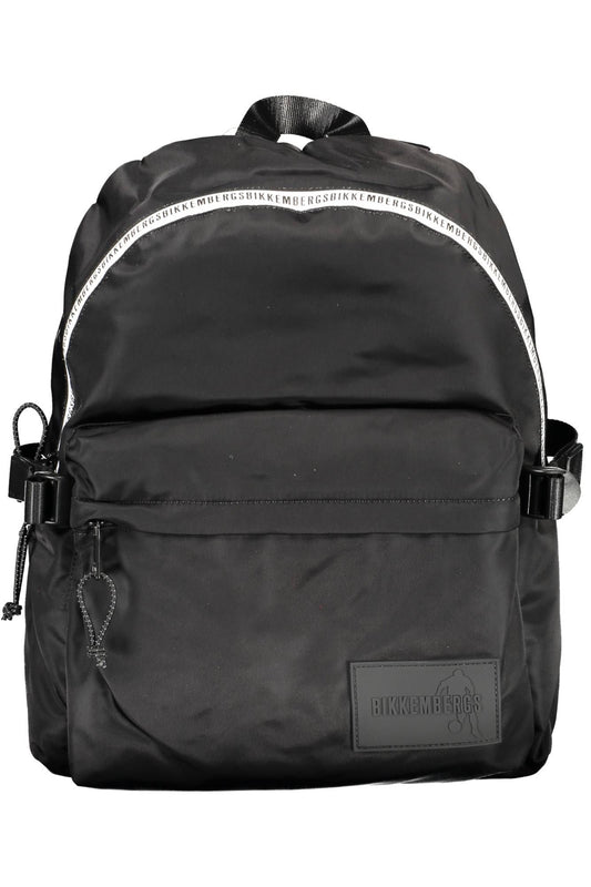 Black Nylon Backpack