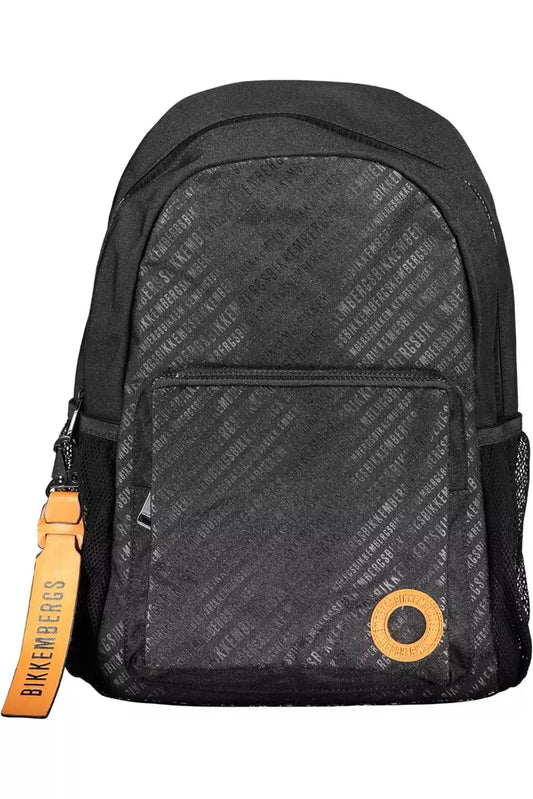 Black Nylon Backpack