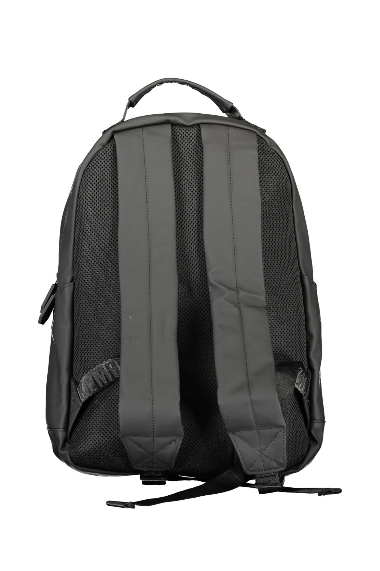 Black Polyurethane Backpack