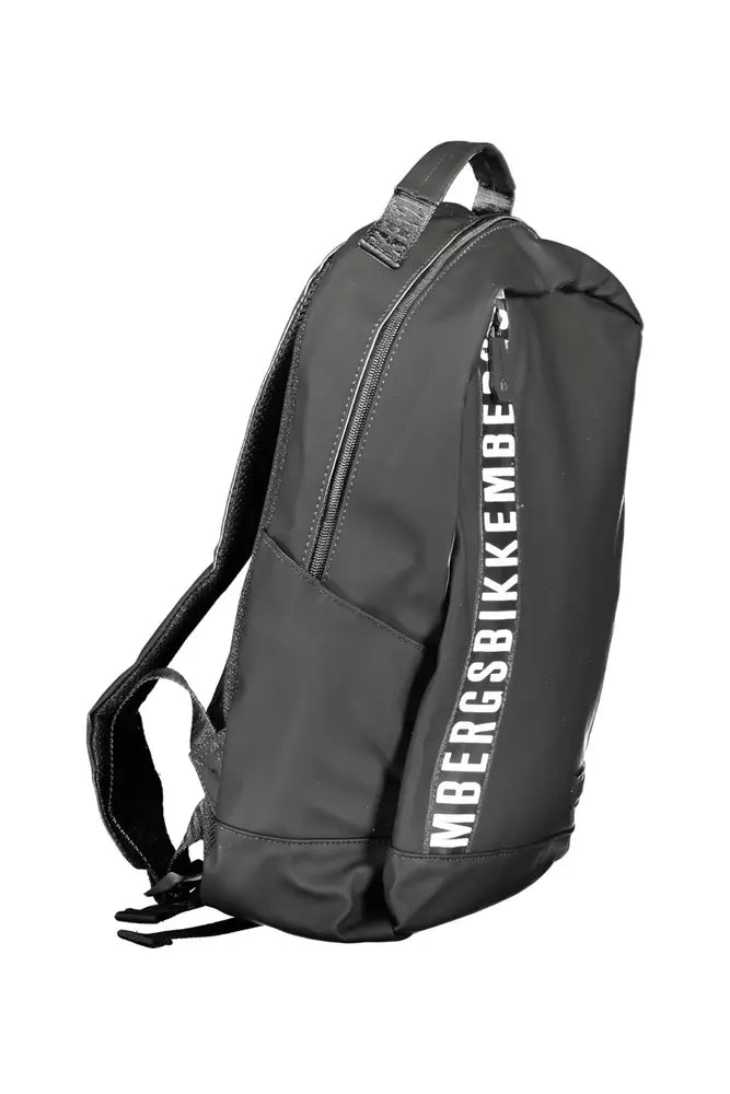 Black Polyethylene Backpack