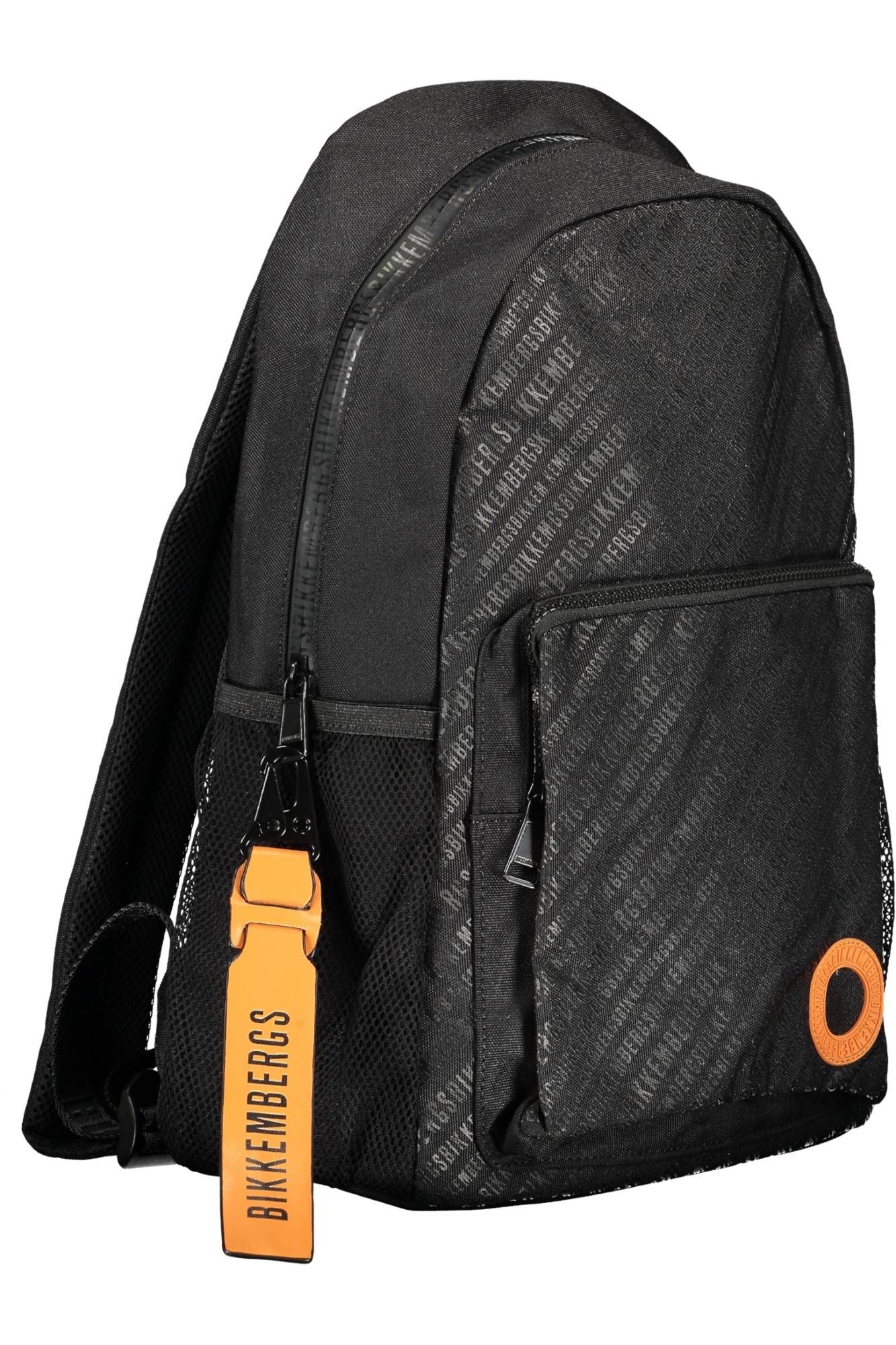 Black Nylon Backpack