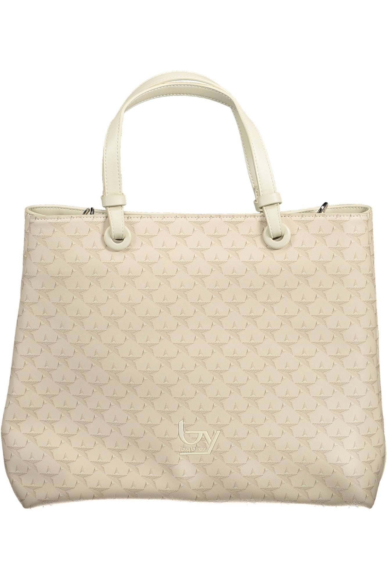 Beige Pvc Handbag