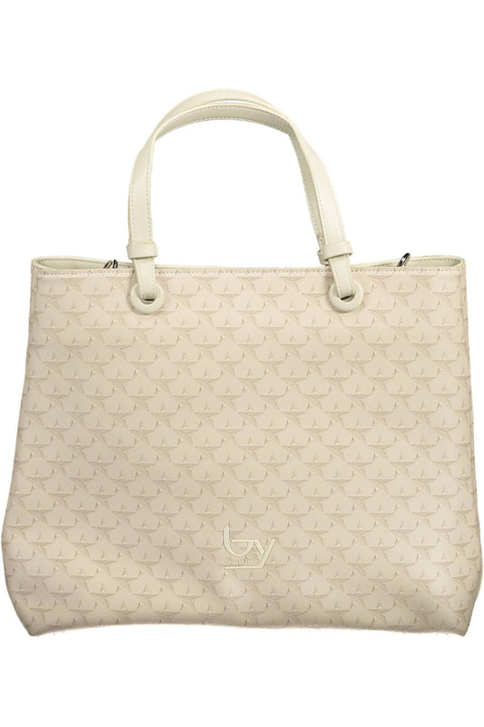 Beige Pvc Handbag