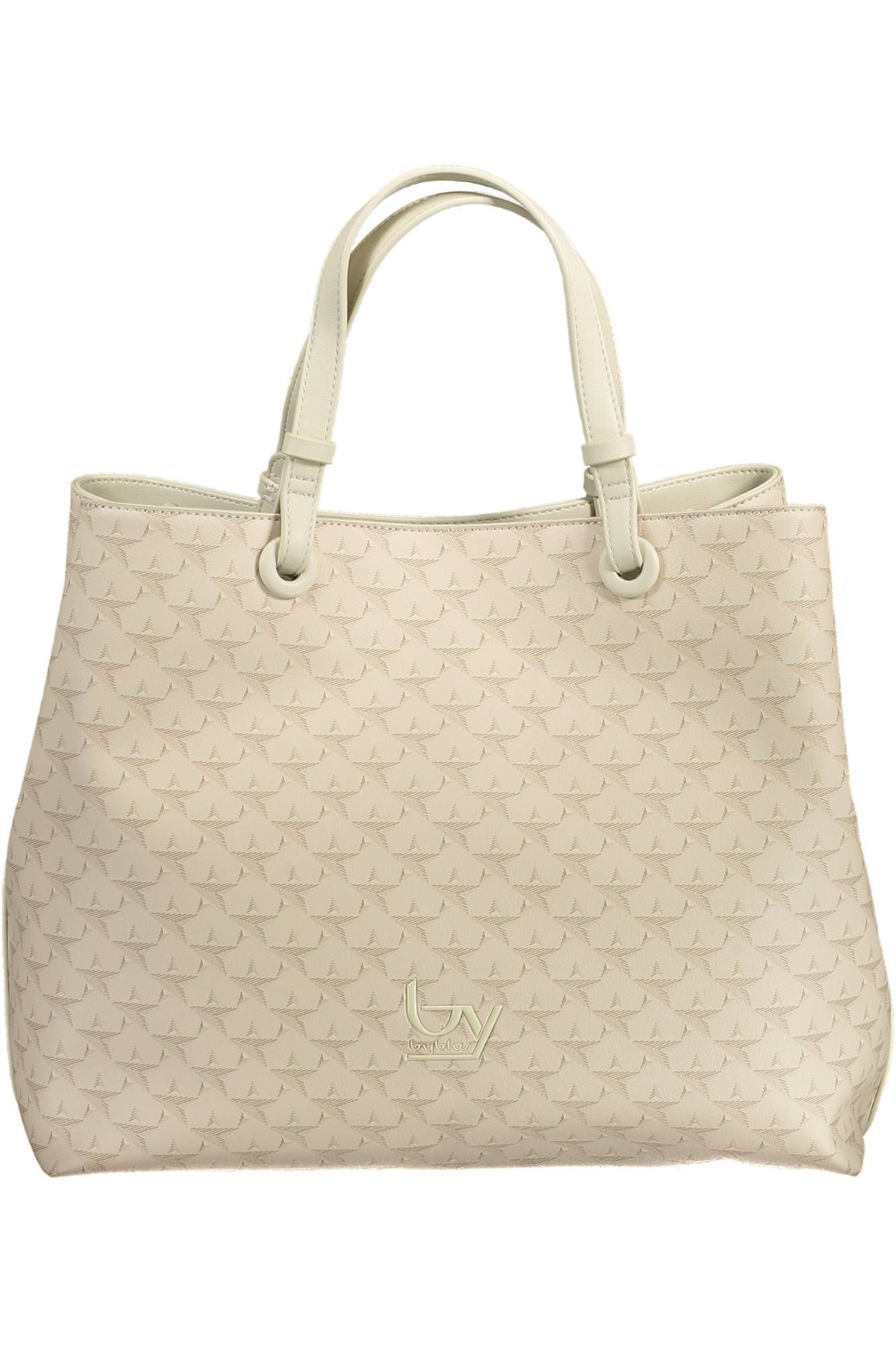 Beige Pvc Handbag