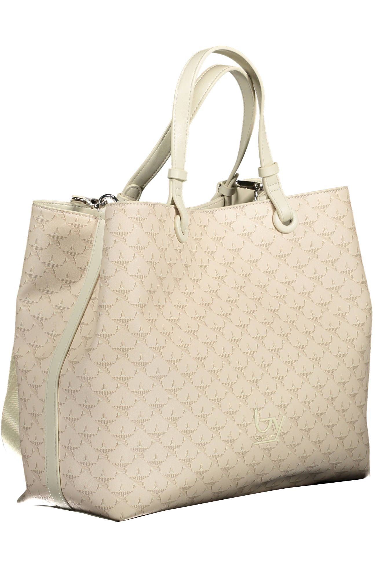 Beige Pvc Handbag