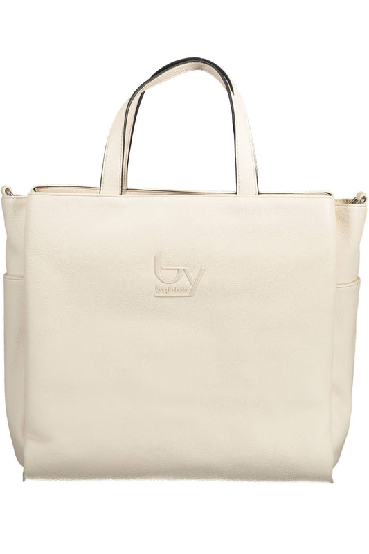 White Polyurethane Handbag