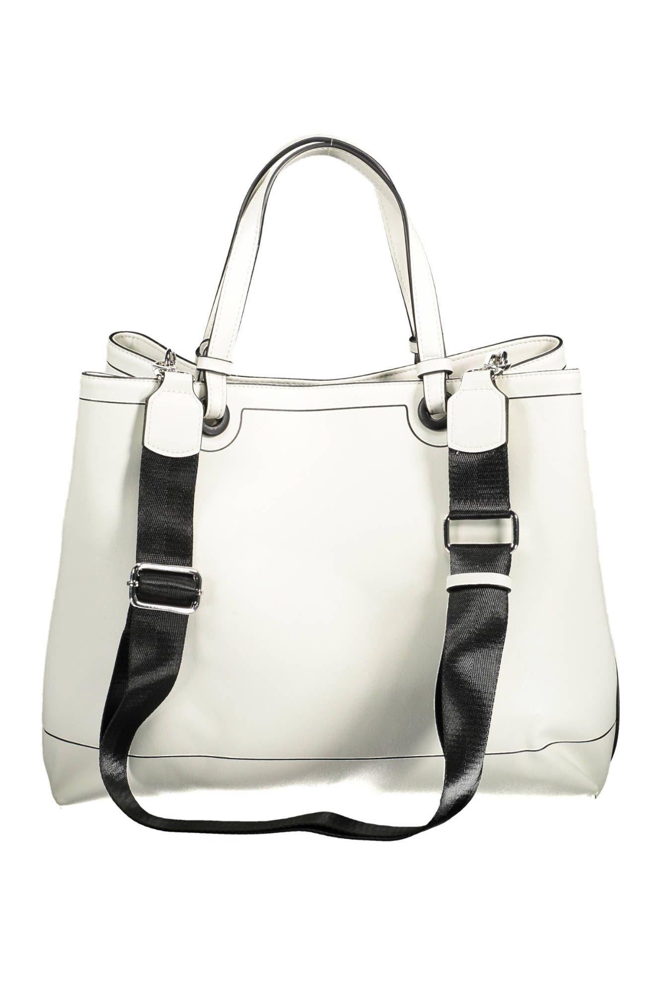 White Polyurethane Handbag