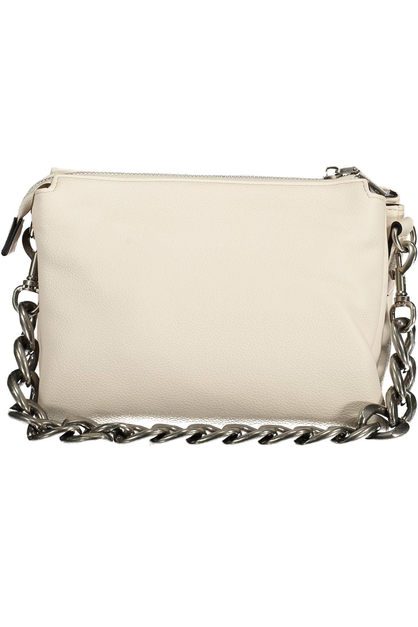 White Polyurethane Handbag