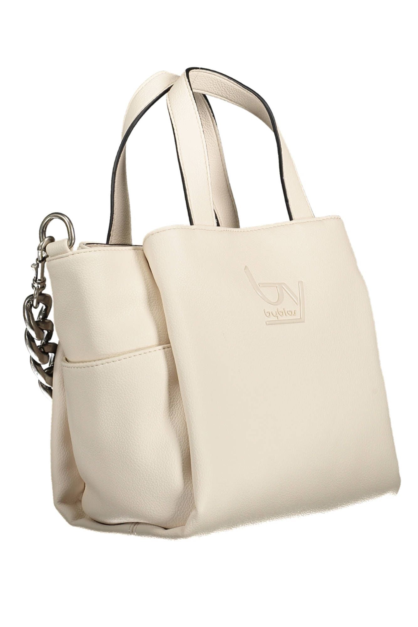 White Polyurethane Handbag