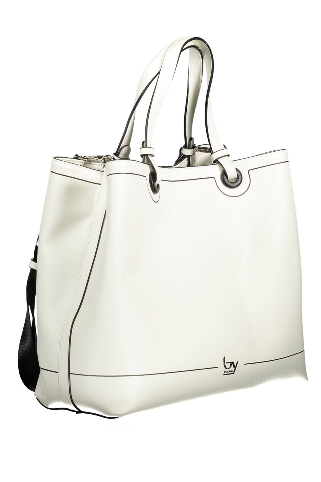 White Polyurethane Handbag