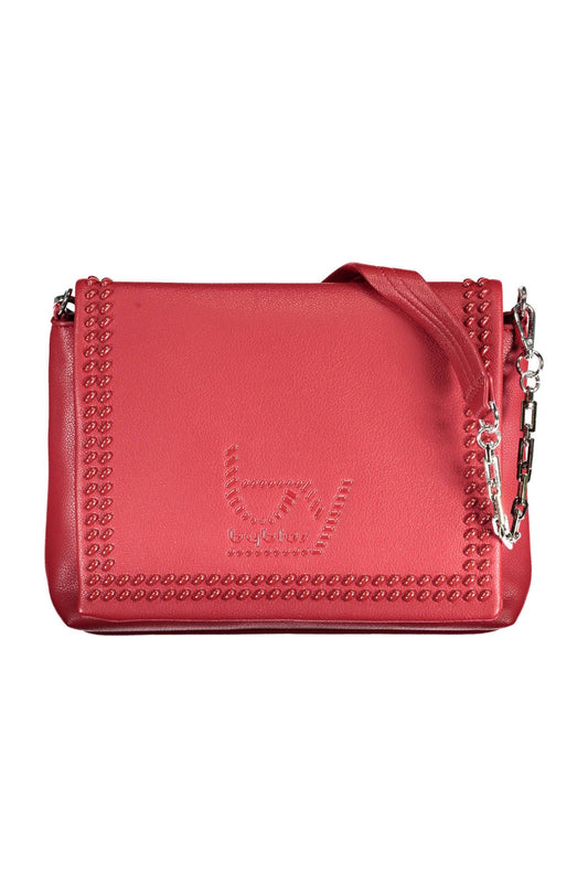 Red Polyurethane Handbag