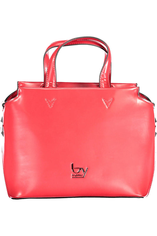 Red Polyurethane Handbag