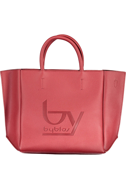 Red Polyurethane Handbag