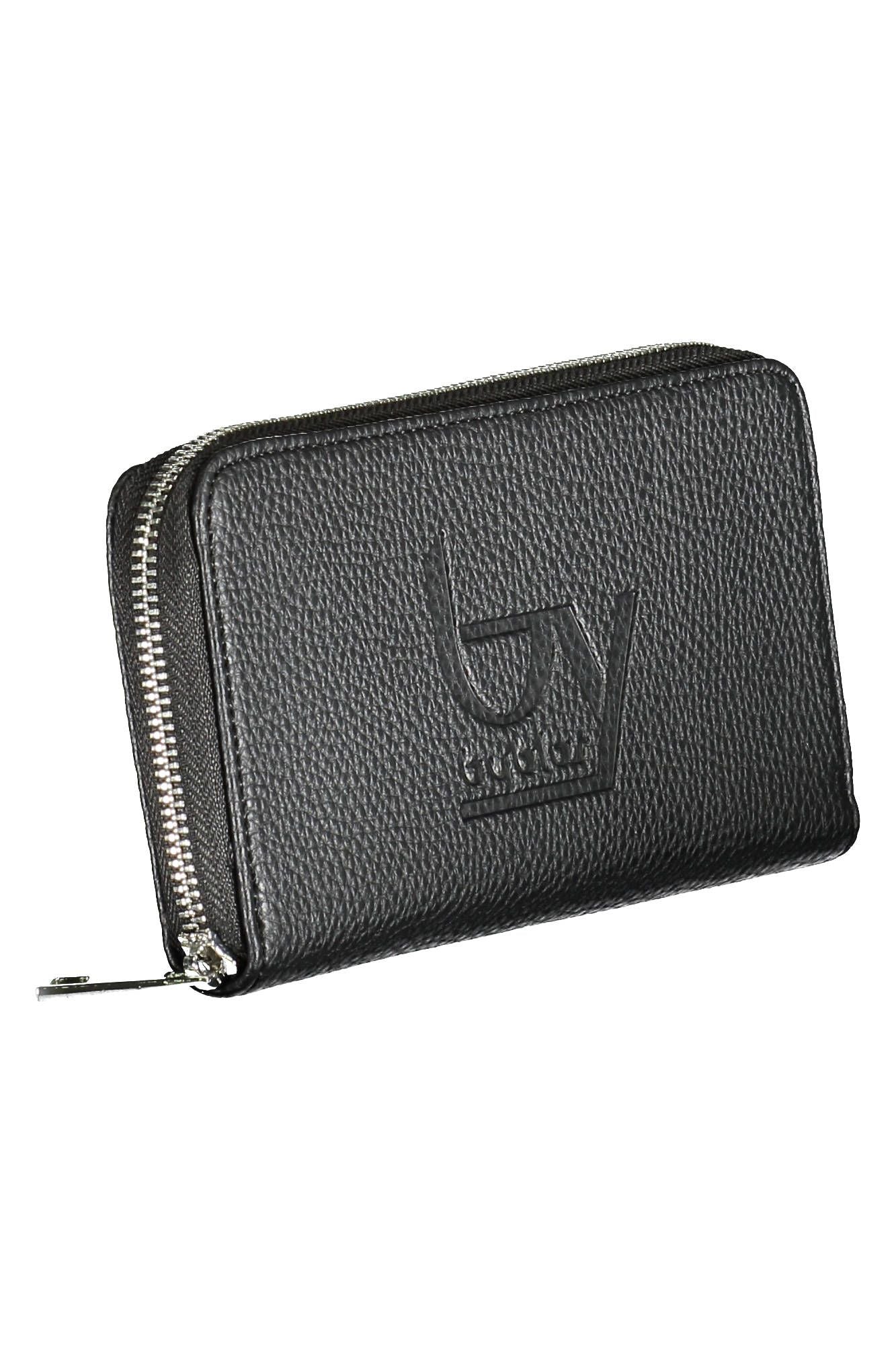 Black Polyurethane Wallet