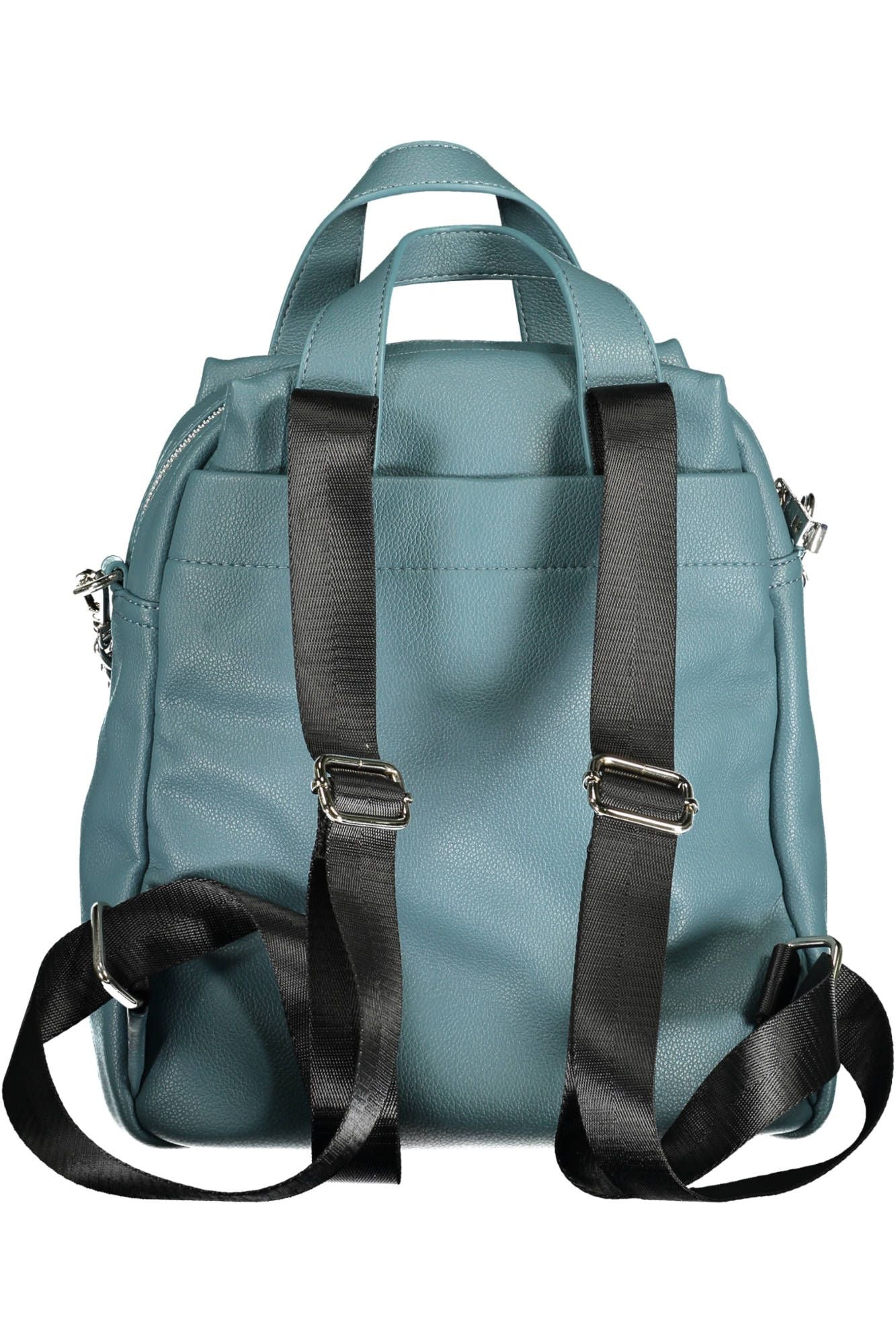 Blue Polyurethane Backpack