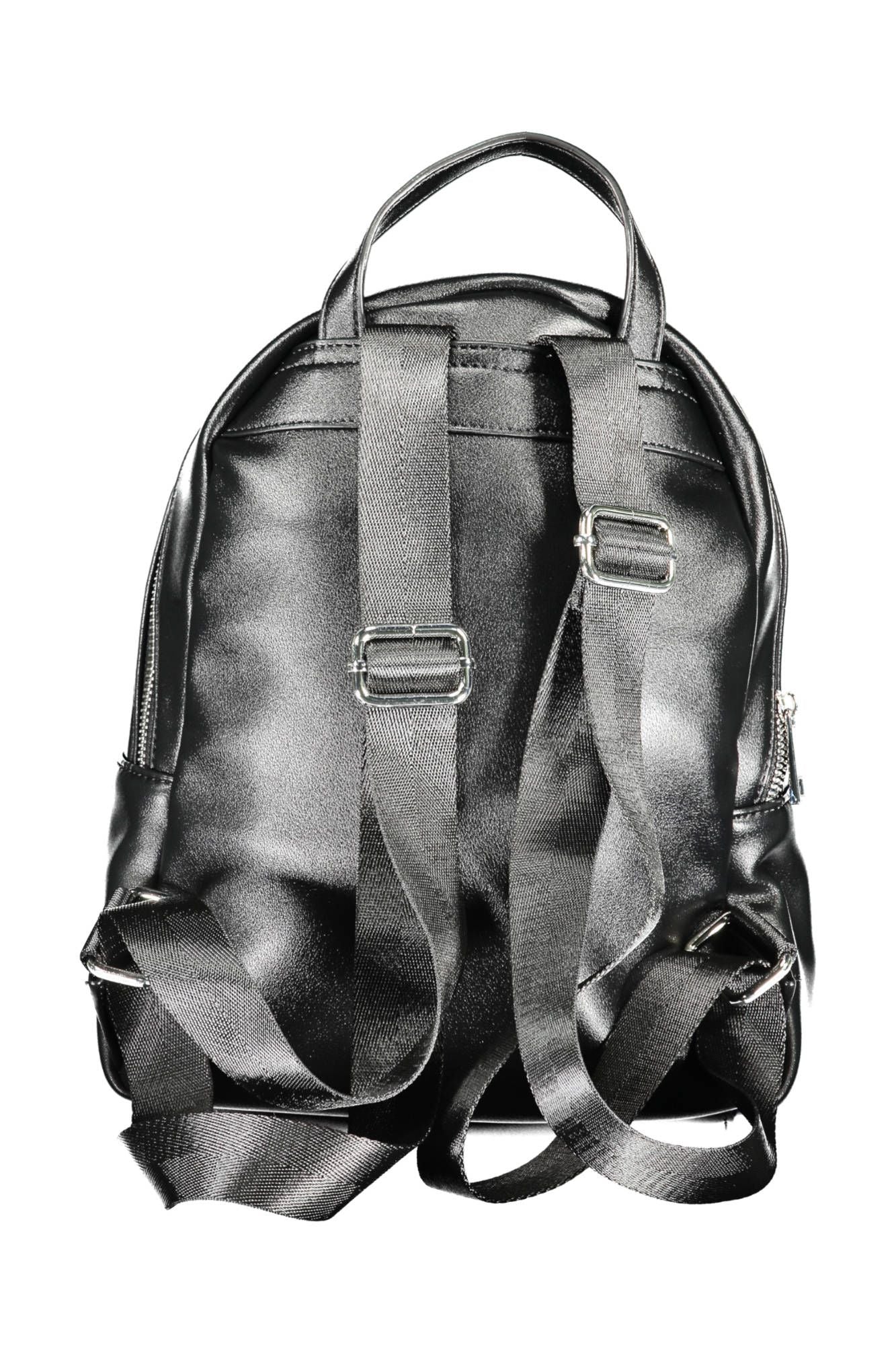 Black Polyethylene Backpack