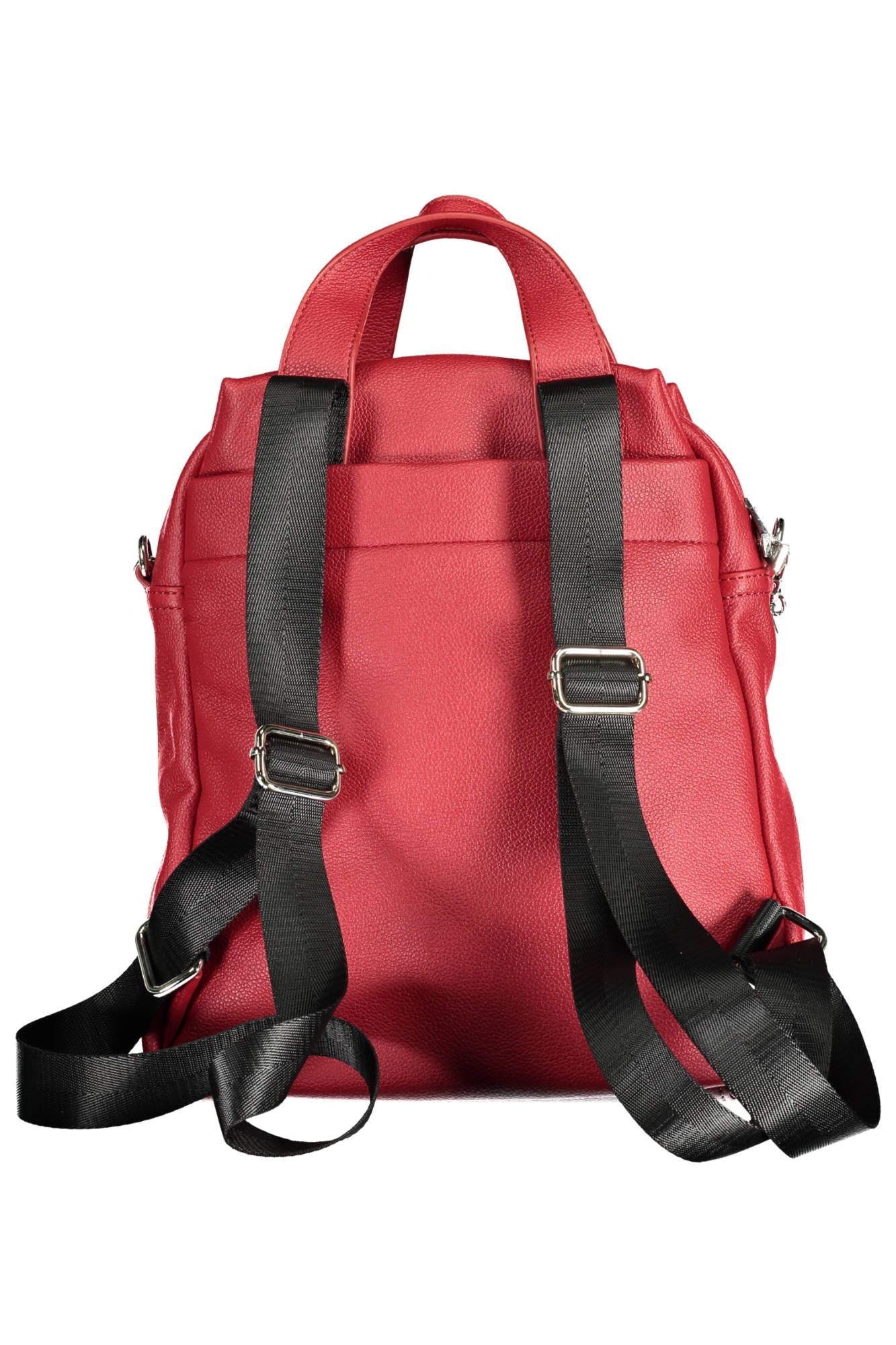 Red Polyurethane Backpack