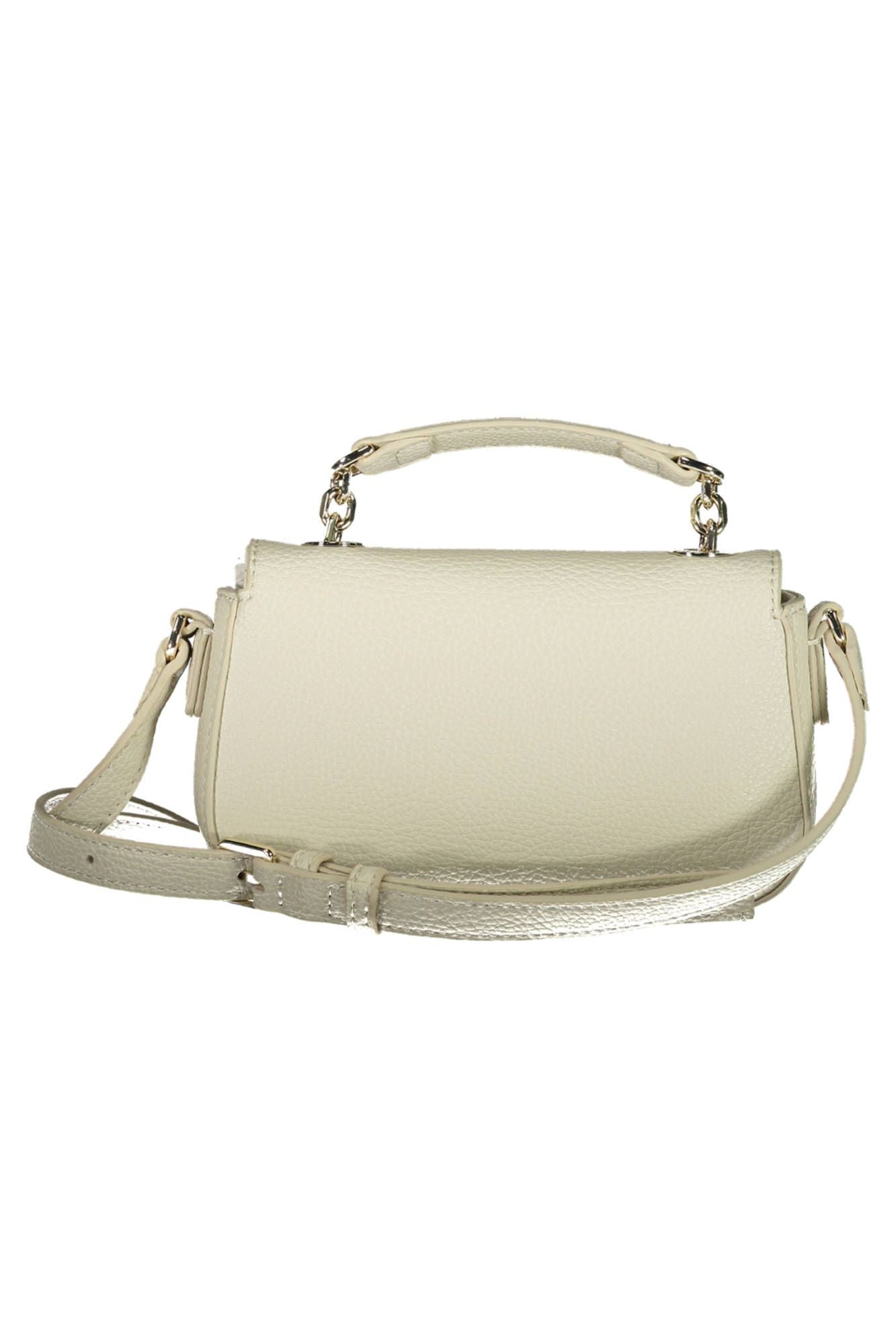 White Polyester Handbag