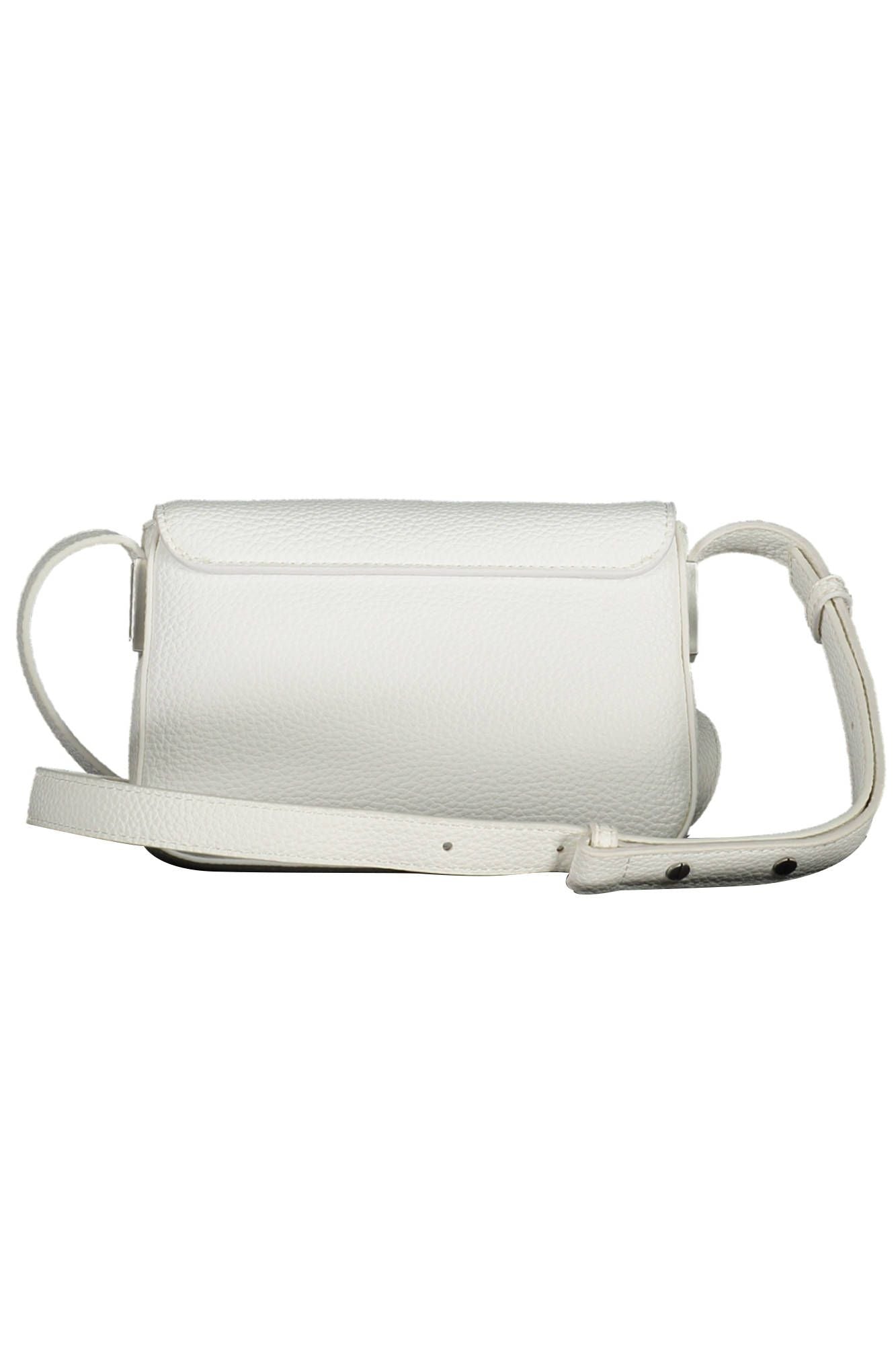 White Polyester Handbag