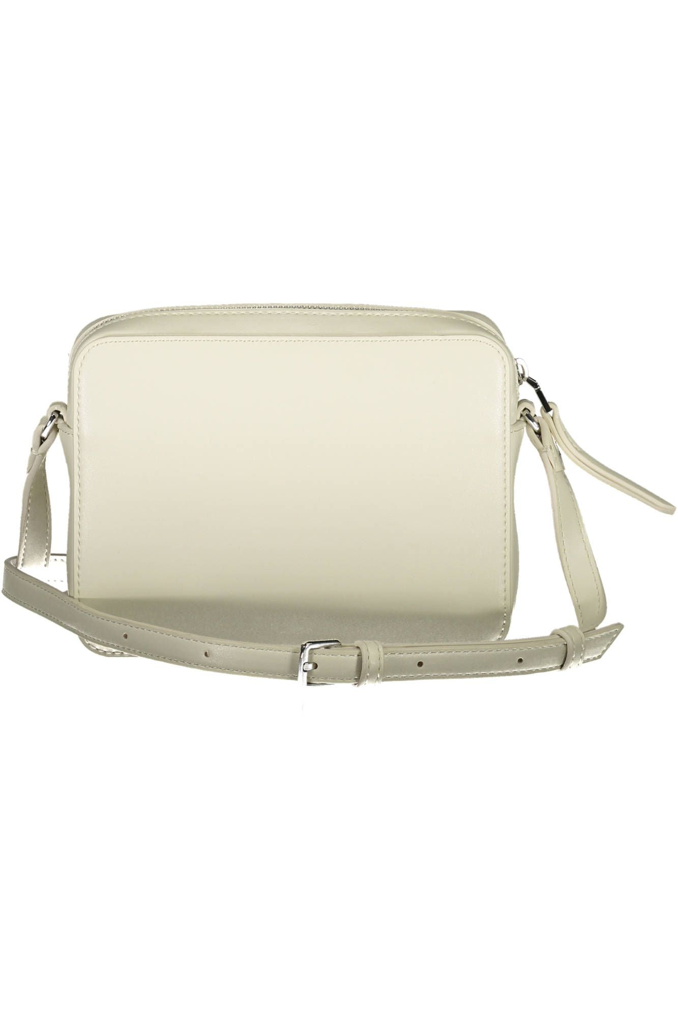 White Polyester Handbag