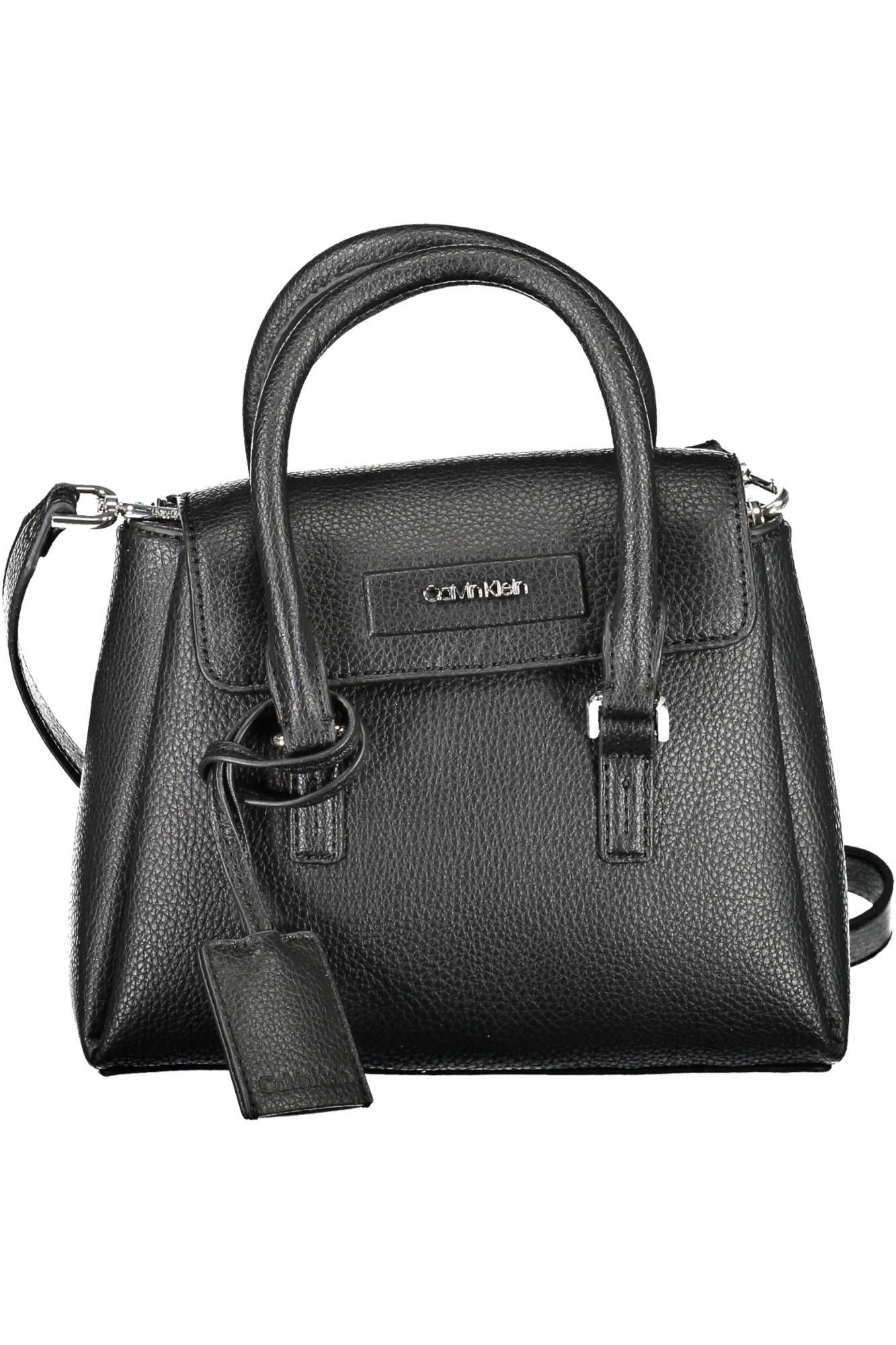 Black Polyester Handbag