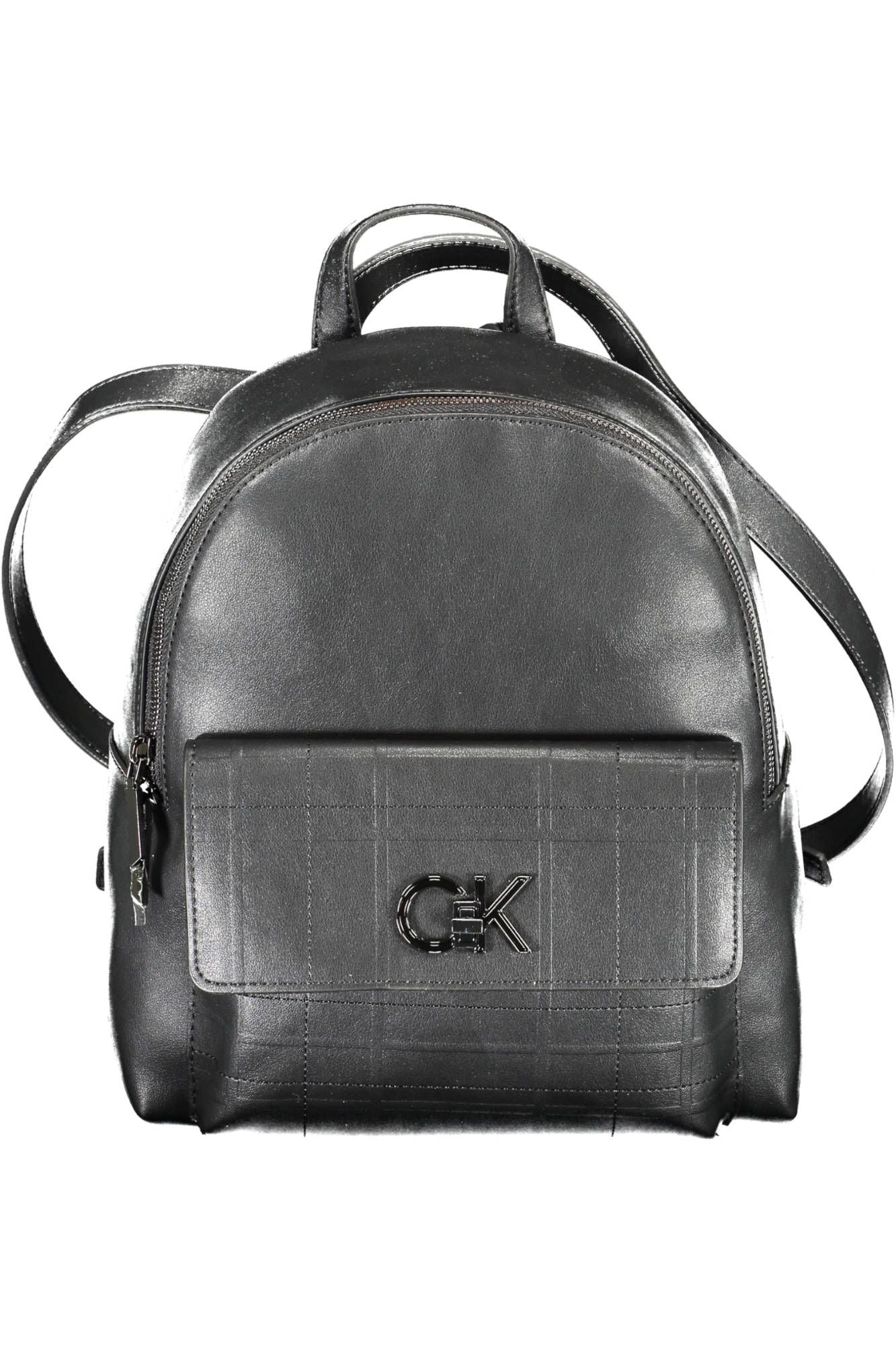 Black Polyester Handbag