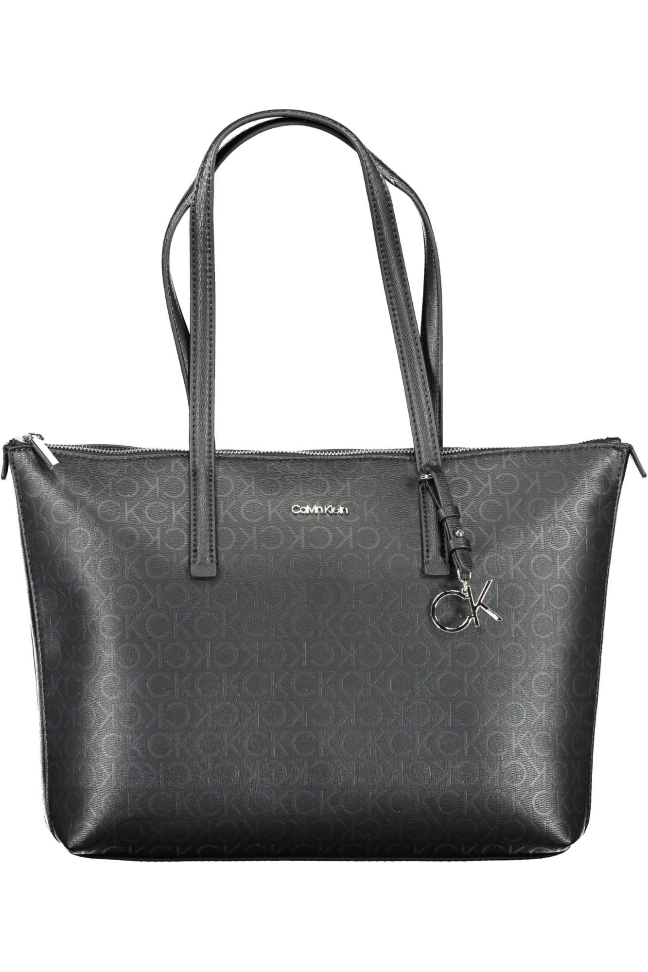 Black Polyester Handbag