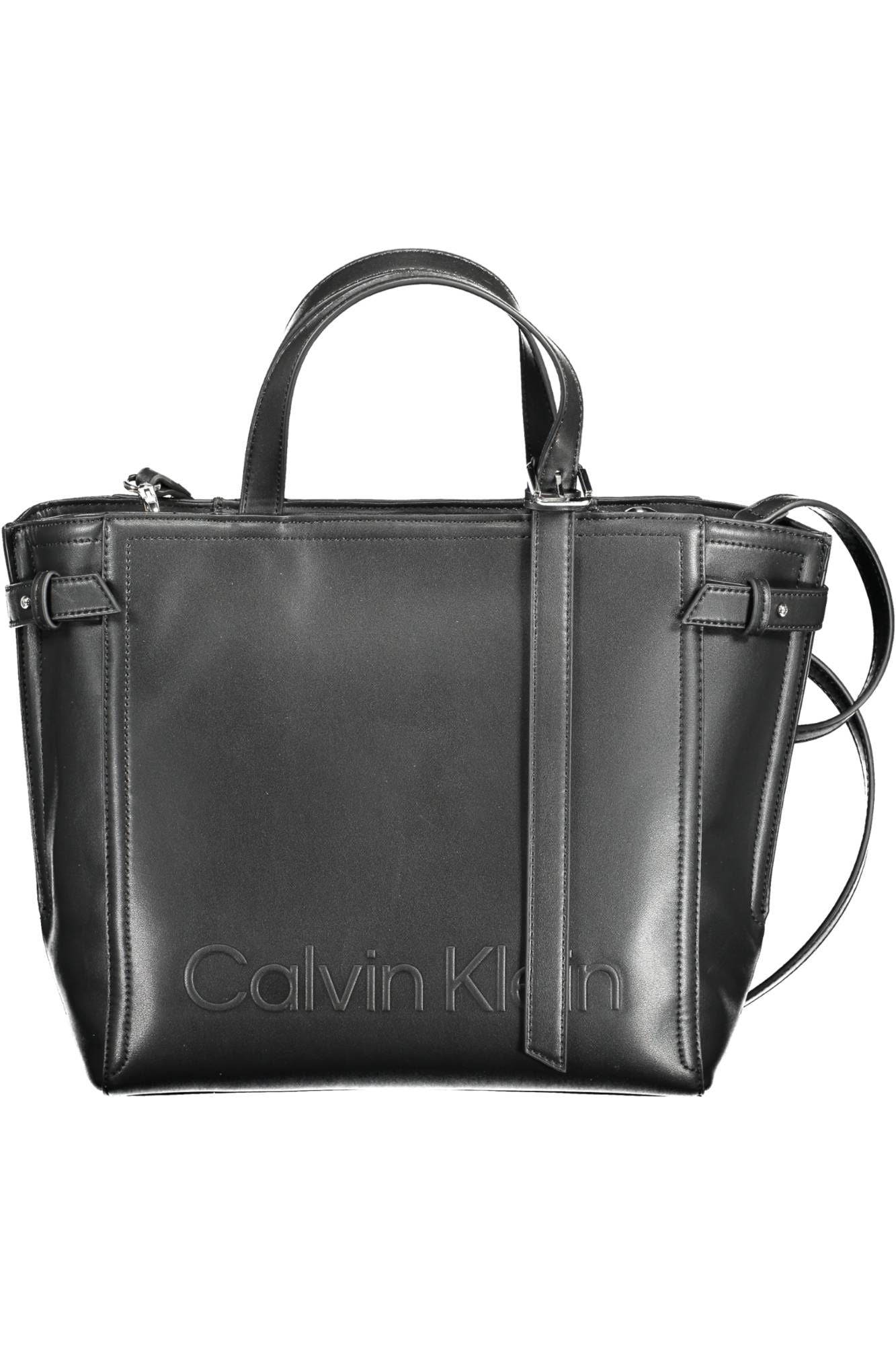 Black Polyester Handbag