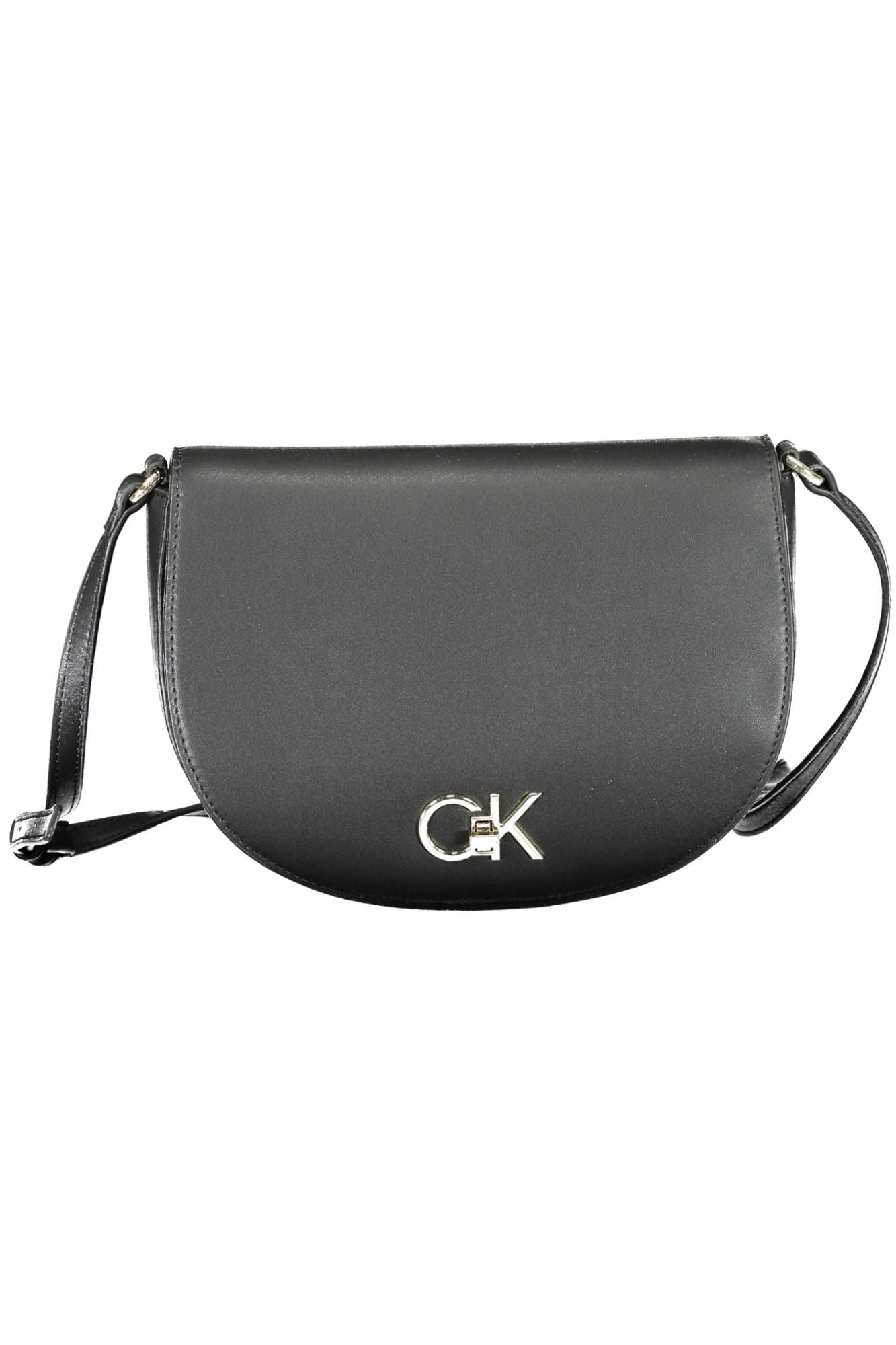 Black Polyester Handbag