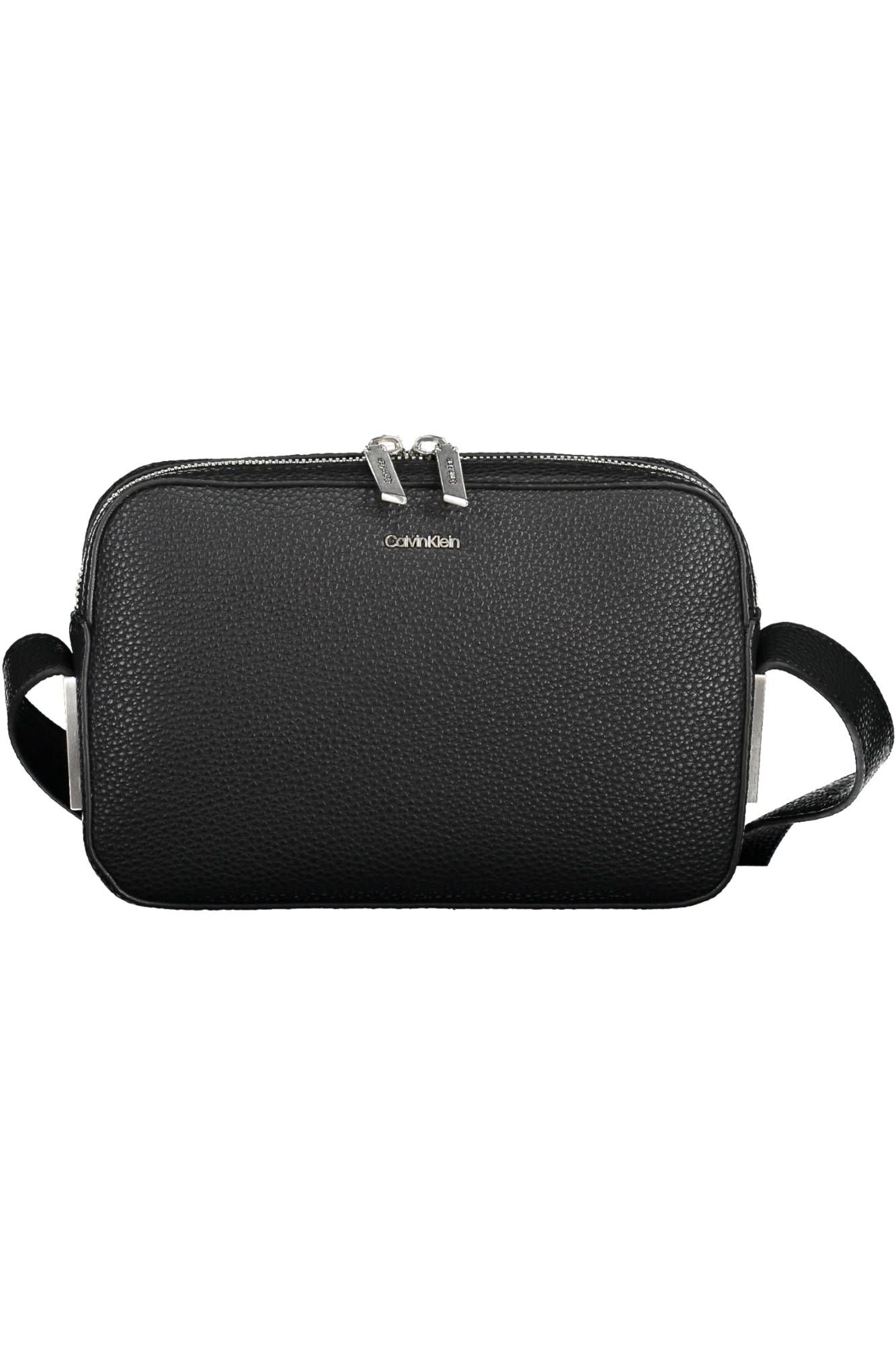 Black Polyester Handbag